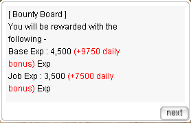 This would normally be 13,500 bonus based on 4,500 base experience, but we have previously earned 3,750 bonus experience﻿﻿