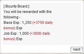 Daily Bonus